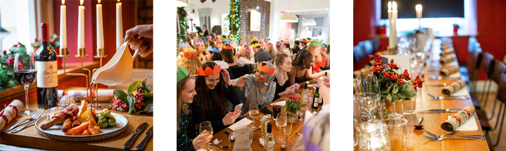 3 course Christmas Party in Bristol