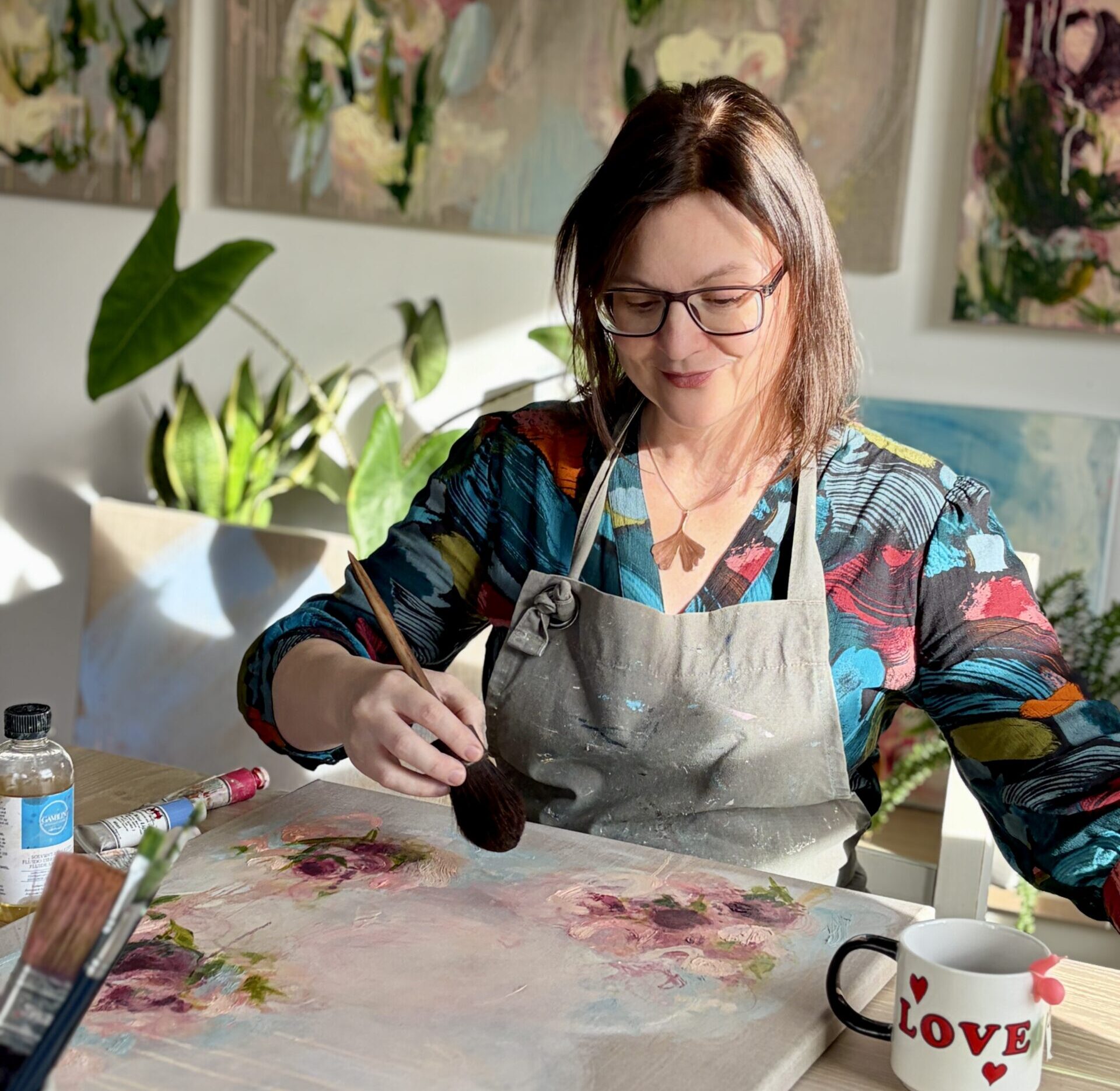 Art Exhibition Opening Night – Helen Leaver