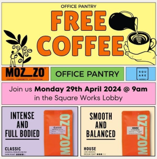 Office Pantry x Square Works Coffee Tasting